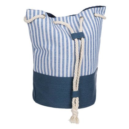Geanta Sac Bleu cu Dungi pentru Plaja Ø30x47cm