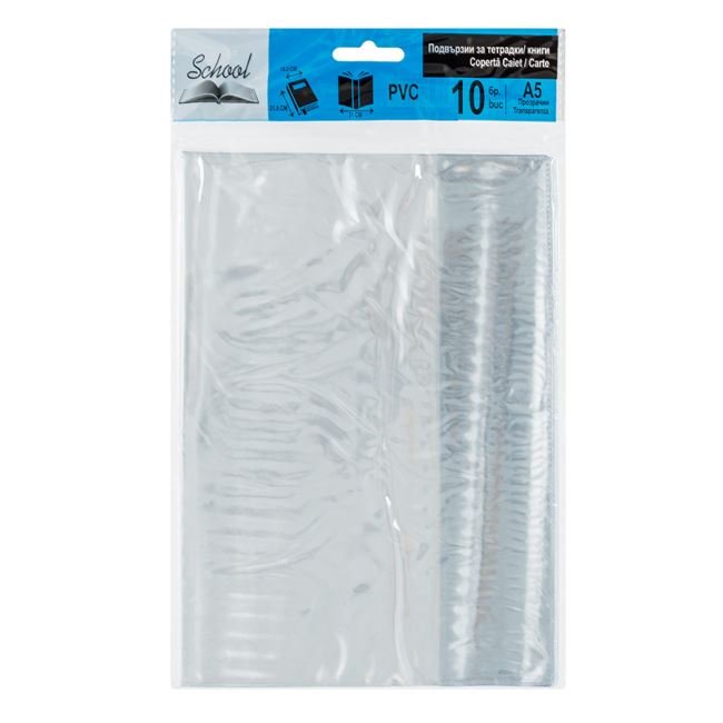 Set Invelitori A5 Transparente - 10buc