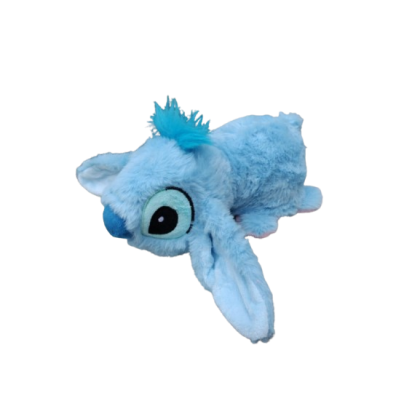 Jucarie de plus Stitch VICTINY ® reversibil pufos roz /albastru, 22 cm