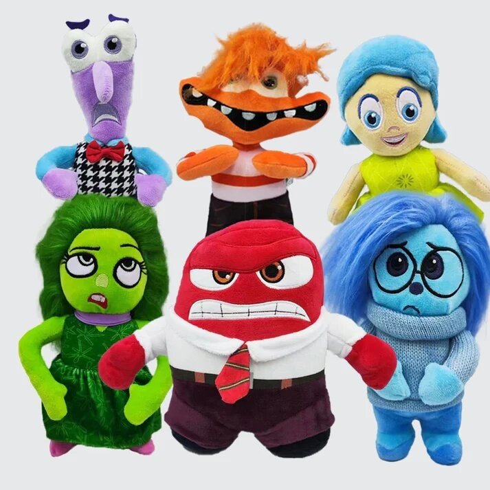Set 6 jucarii plus VICTINY® Inside out / 20 /25 cm