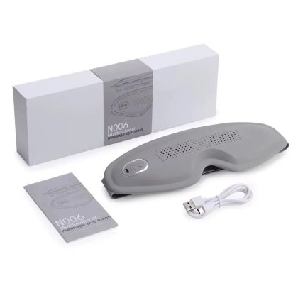VICTINY® Aparat masaj pentru ochi cu vibratii si sunete, ideal pentru relaxarea ochilor si imbunatatire somn