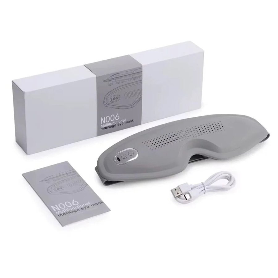 VICTINY® Aparat masaj pentru ochi cu vibratii si sunete, ideal pentru relaxarea ochilor si imbunatatire somn