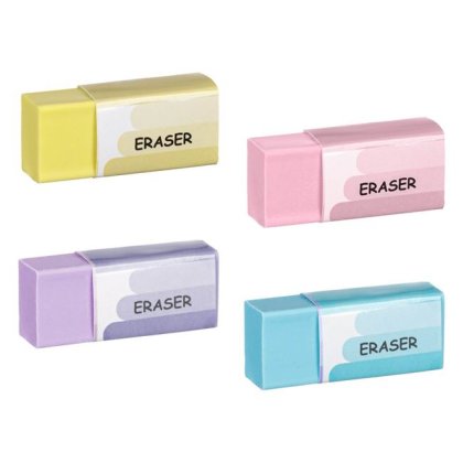 Radiere Colorate Pastel - 4buc