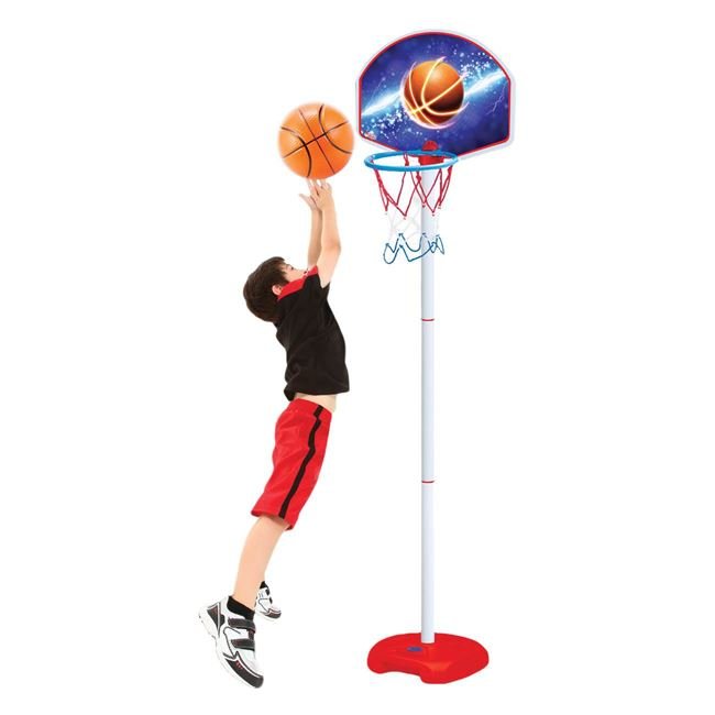 Panou si Cos de Baschet cu Baza 1.55m & Minge