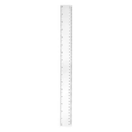 Rigla Clasica Transparenta 40cm - Little President