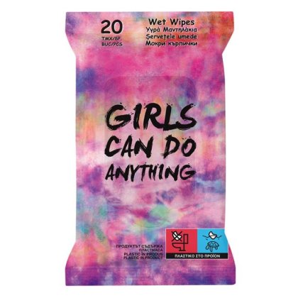 Servetele Umede Tie Dye Girls - 20buc