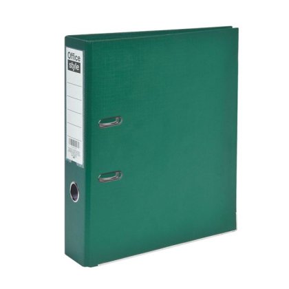 Biblioraft Verde cu 2 Inele 29x7.5x32cm