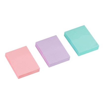 Mini Notite Adezive de Culori Pastelate 5x3.8cm - 300F