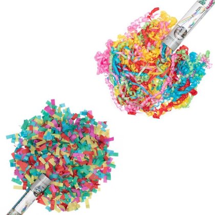 Party Popper Confeti - Serpentine Colorate 2in1 - 5x60cm