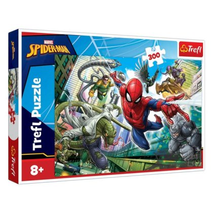 Puzzle Spiderman & Eroi (300 de Piese) - Trefl