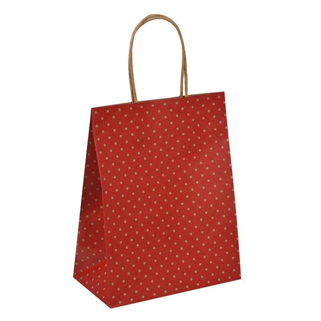 Punga Cadou Kraft Rosie Buline Maro 18x10x23cm