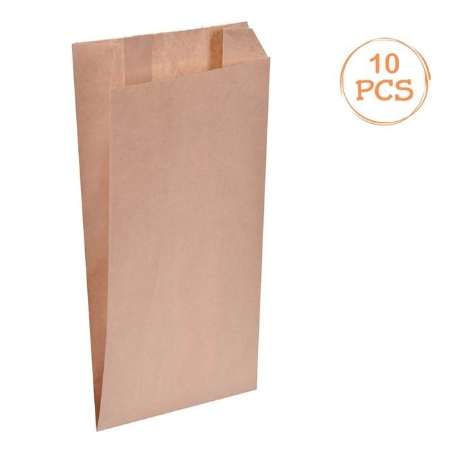 Set Sacose Cadou din Hartie Karft 14x7x28cm - 10buc