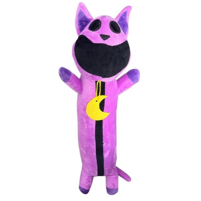 CatNap, Jucarie de plus tip perna, Smiling Critters, 50cm, mov
