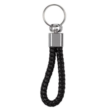 Breloc pentru Barbati PU Negru 10cm