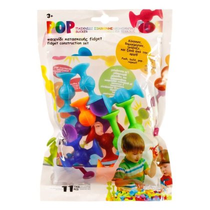 Pop Fidjet Ventuze Colorate 11buc