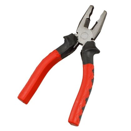 Patent din Otel cu Manere din Cauciuc 20cm