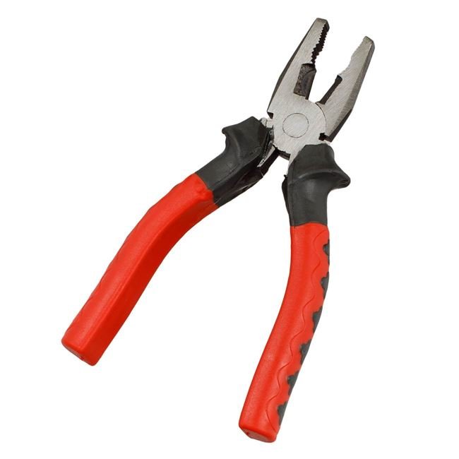 Patent din Otel cu Manere din Cauciuc 20cm