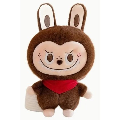 Jucarie plus Labubu Monstrii 20 cm, maro