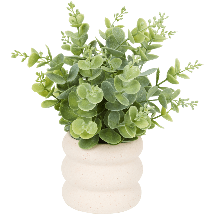 Plantă artificială în ghiveci decorativ