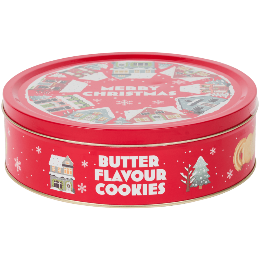 Biscuiți în cutie de Crăciun