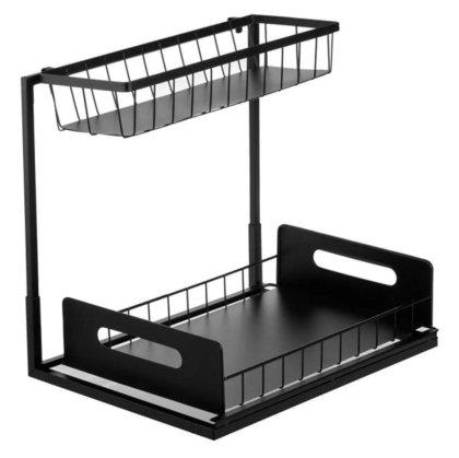 Raft metalic glisant VICTINY, 36x27x28, 5cm, organizator depozitare