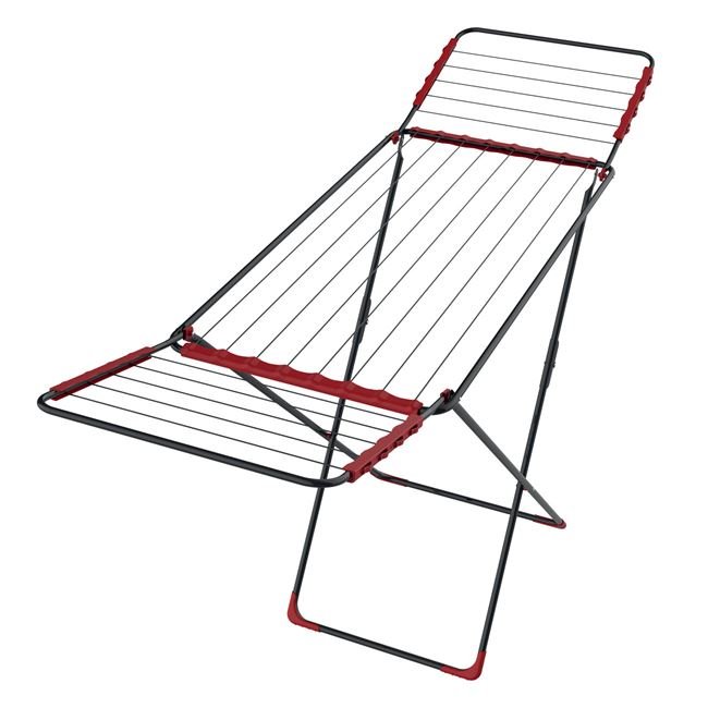 Uscator Rufe Metalic Rosu 214x54x92cm