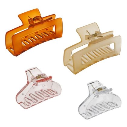 Clamite Par Dama Transparente Semitransparente 6-10cm - 4buc