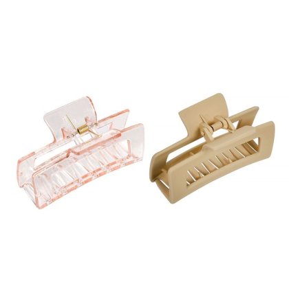 Clame Par Nude Dreptunghiulare pentru Femei 8.5cm - 2buc