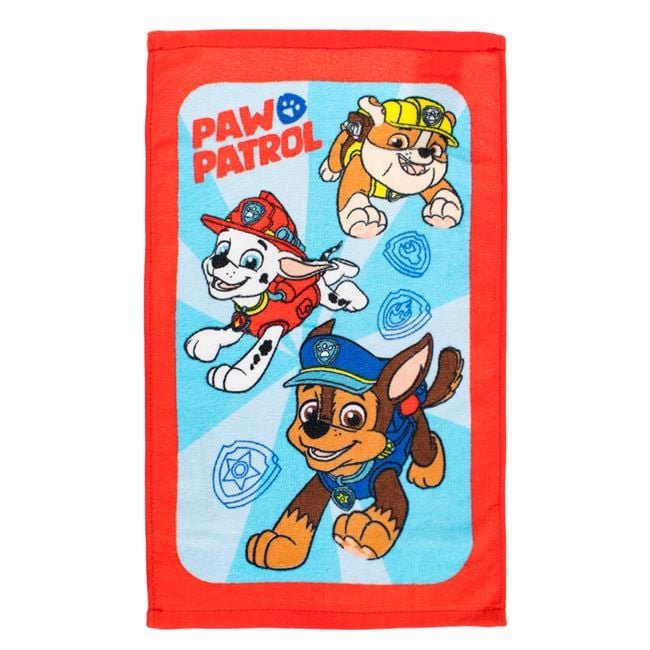 Prosop din Bumbac Rosu Paw Patrol pentru Baieti 30x50cm