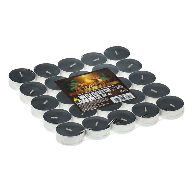 Lumanari Parfumate Negre Argan Ø3.5x1.5cm - 25buc