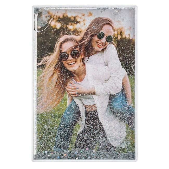 Rama Foto Decorativa cu Apa & Confeti 15.5x10.5cm