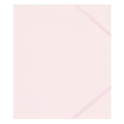 Mapa A5 Roz Pudra cu Elastic 14.5x21cm