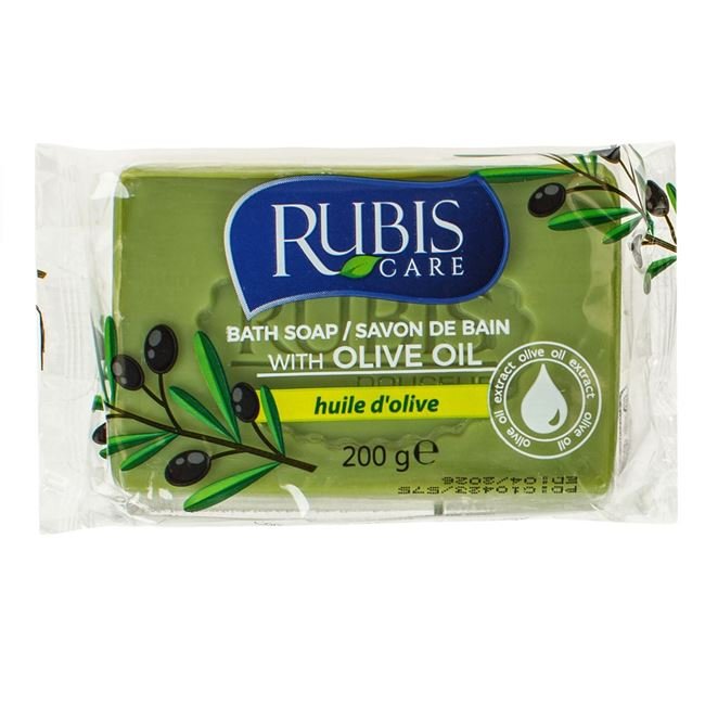 Sapun Verde Solid cu Ulei de Masline 200g