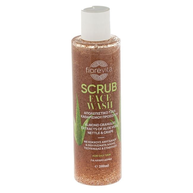 Gel Exfoliant pentru Fata cu Granule de Migdale 200ml - Fiorevita
