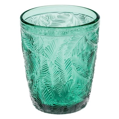 Pahar din Sticla Verde 'Tropical' 300ml