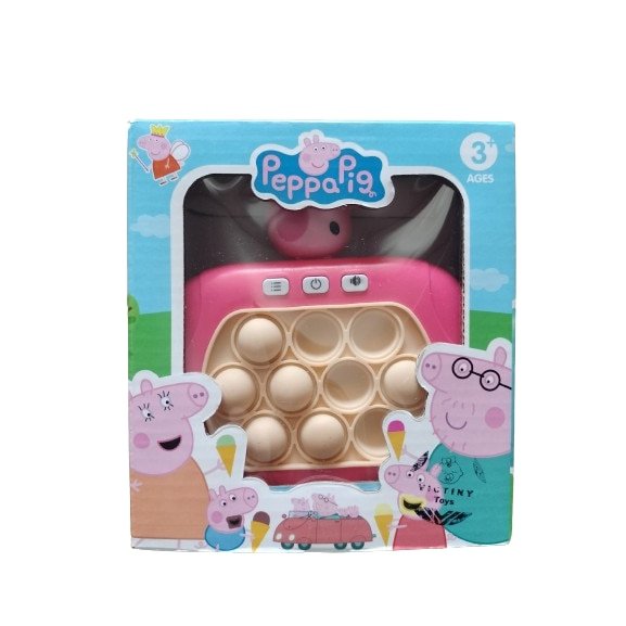 Joc Interactiv Pop It Consola VICTINY® peepe pig roz