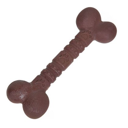 Jucarie Caini Os Maro cu Aroma de Vita 12cm