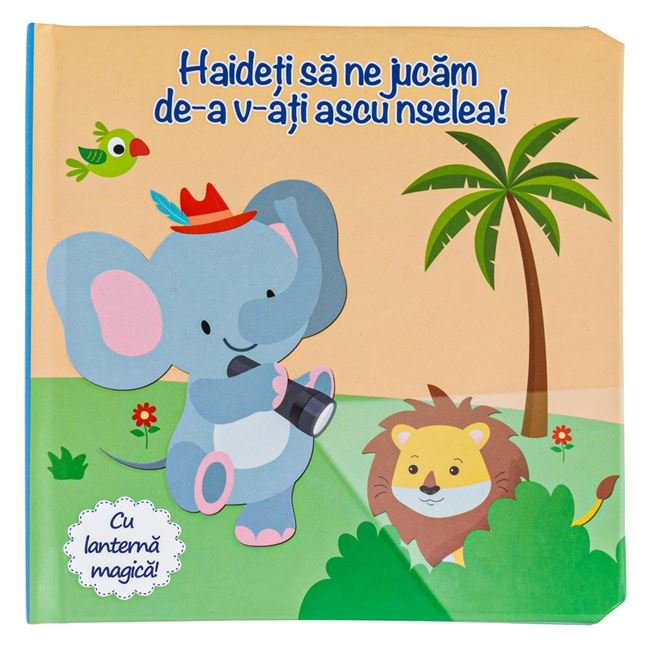 Carte ”Hai sa ne Jucam de-a V-ati Ascunselea” 16.5x16.5cm - 4F