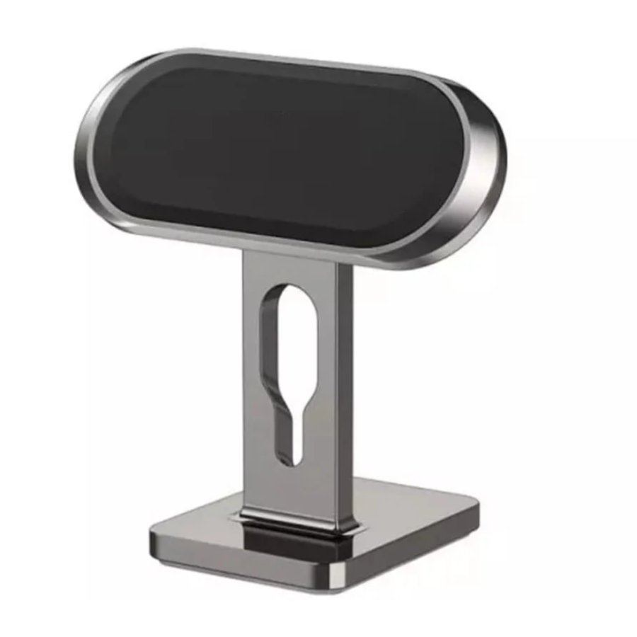 Suport Auto Compact cu Rotatie 360°, VICTINY® gri metalizat, Fixare Sigura si Compatibilitate Universala