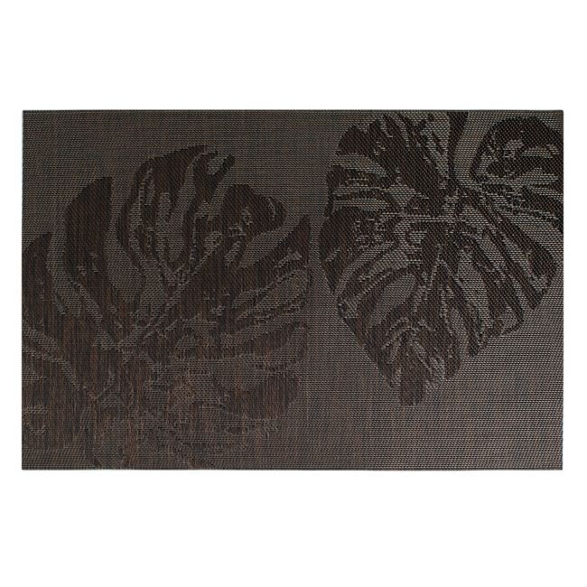 Suport Farfurii Maro cu Model Frunze 45x30cm