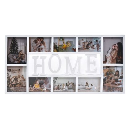 Rama Foto Aurie Brushed (10 poze) 72x36.5cm