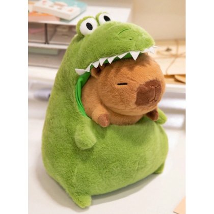 Capibara Crocobara, Jucarie de plus, VICTINY® maro/calitate premium