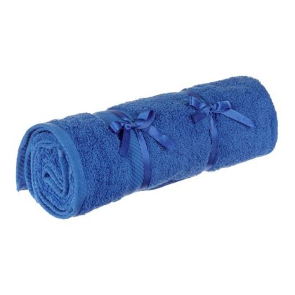 Prosop Premium din Bumbac Albastru 90x50cm