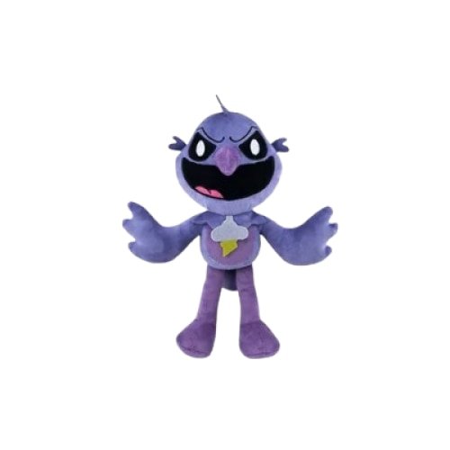 Jucarie de plus, The Smiling Critters 4, Nightmare poppy playtime, VICTINY® mov, 20/25 cm