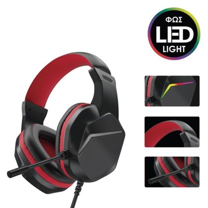 Casti de Gaming cu Lumina LED