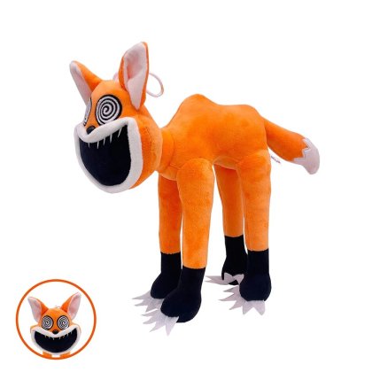 Jucarie de plus VICTINY®, Smiling Critters portocaliu 30/35 cm