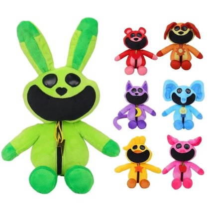 Set 8 PLUSH The Smiling Critters VICTINY® 43 cm