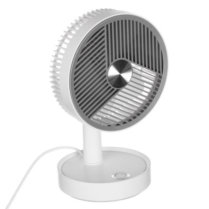 Ventilator Alb Gri cu USB Ø13cm 4W