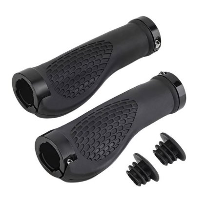Manere Negre Premium pentru Ghidon Bicicleta 13x4cm - 1 pereche