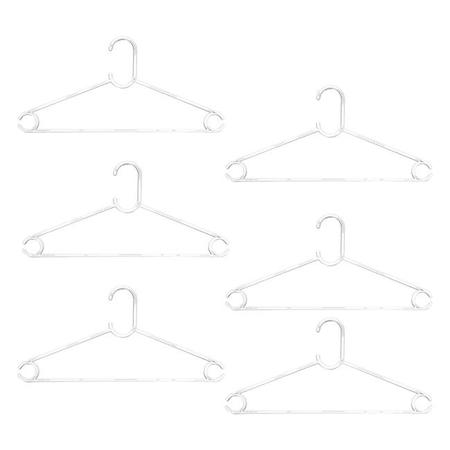 Umerase Transparente din Plastic 42x20cm - 6buc